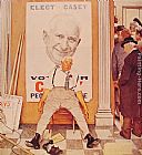 Norman Rockwell Canvas Paintings - Before and After